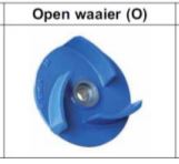 Open waaier